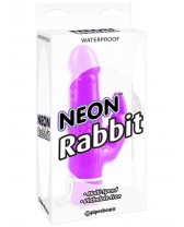 NEON RABBIT VIBE VIBRADOR LILA