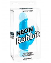 NEON RABBIT VIBE VIBRADOR AZUL