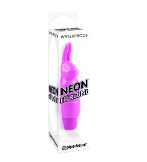 NEON VIBRADOR LIL CONEJITO LILA