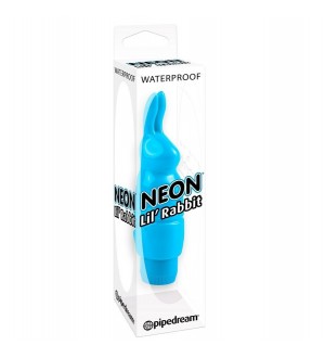 NEON VIBRADOR LIL CONEJITO AZUL