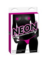 NEON CONJUNTO DE TANGA VIBRADOR Y PASTIES ROSA