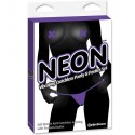 NEON CONJUNTO DE TANGA VIBRADOR Y PASTIES LILA