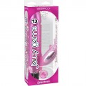 JELLY GEMS 13 VIBRADOR DE GELATINA CONEJITO ROSA