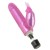 JELLY GEMS 13 VIBRADOR DE GELATINA CONEJITO ROSA