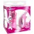 JELLY GEMS 14 VIBRADOR DE GELATINA CONEJITO ROSA