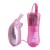 JELLY GEMS 14 VIBRADOR DE GELATINA CONEJITO ROSA