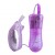 JELLY GEMS 14 VIBRADOR DE GELATINA CONEJITO LILA