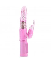 JELLY GEMS 15 VIBRADOR ROTADOR RABBIT ROSA