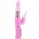 JELLY GEMS 15 VIBRADOR ROTADOR RABBIT ROSA