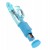 JELLY GEMS 15 VIBRADOR ROTADOR RABBIT AZUL