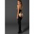 LEG AVENUE OPAQUE BODYSTOCKING NEGRO