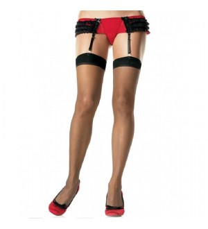 LEG AVENUE MEDIAS NEGRAS PLUS