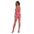 CLUB DIAMOND CUERPO RED CON MEDIAS Y LIGUERO STYLE 0102 TALLA UNICA PINK NEON