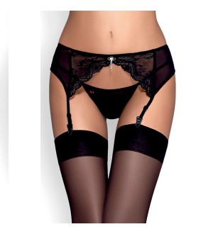 OBSESSIVE CHARMS GARTER BELT L/XL