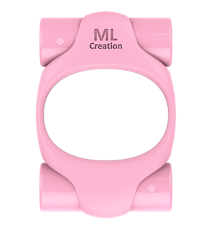 ML CREATION POTENTE ANILLO VIBRADOR RECARGABLE ROSA