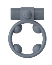 ML CREATION GRAY RECHARGEABLE VIBRATOR COOLBOY RING