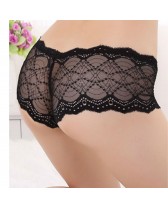 QUEEN LINGERIE CULOTTE NEGRO