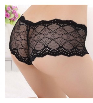 QUEEN LINGERIE CULOTTE NEGRO