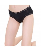 QUEEN LINGERIE CULOTTE ABERTURA TRASERA NEGRO