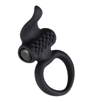 ADRIEN LINGUS BLACK VIBRATOR RING